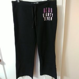 Black Aeropostale sweatpants